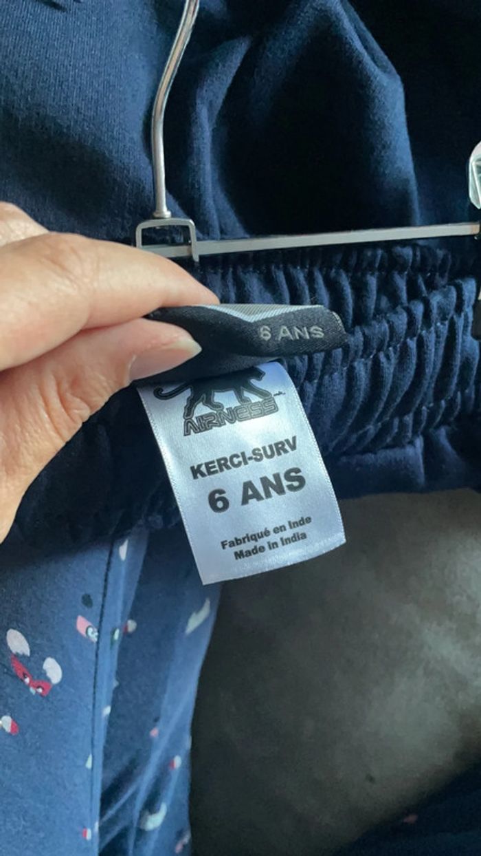 Pantalon de survêtement garçon Airness 6 ans - photo numéro 4