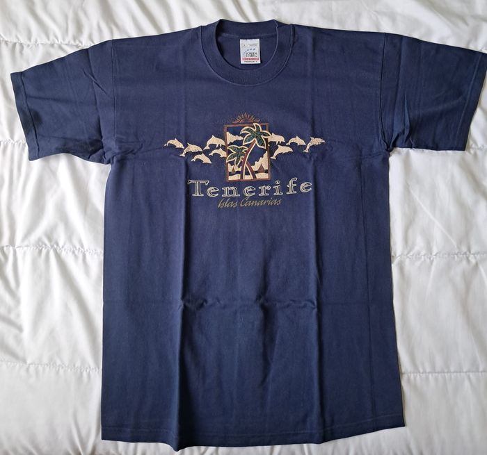 T shirt bleu marine TENERIFE taille L