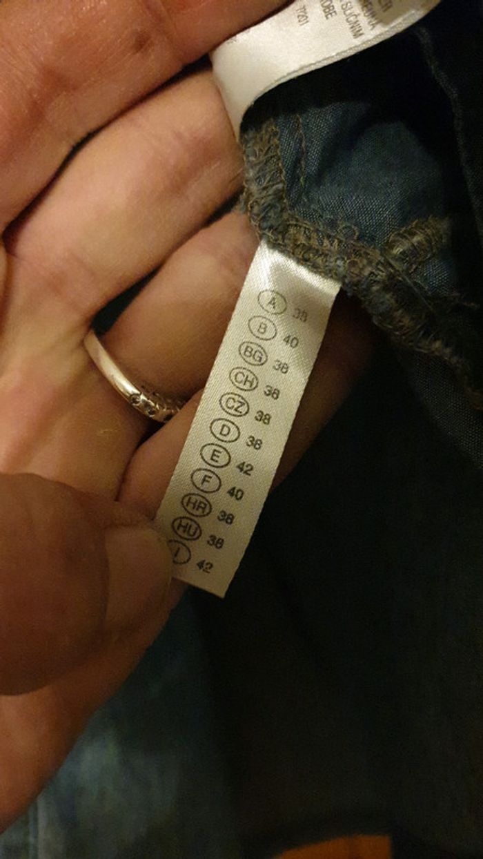 Chemisier jean - photo numéro 4