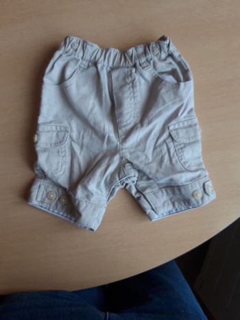 Short Sergent Major 3 mois