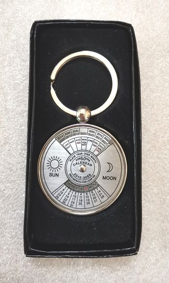 Porte clé "Calendrier annuel"