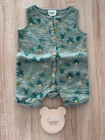 Combi short - Taille 3 mois