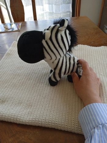 Peluche zèbre
