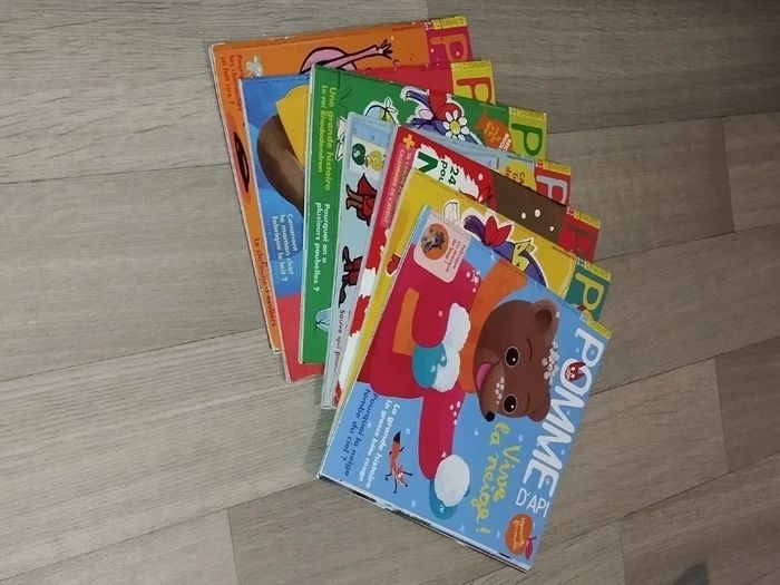 Lot de 7 magazines Pomme d’Api année 2017 L014  7581972026 - photo numéro 9