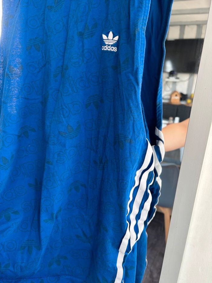 Debardeur femme adidas bleu taille 40 - photo numéro 4
