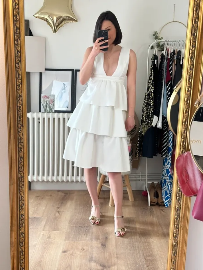 Robe ASOS blanche taille 36 - photo numéro 2
