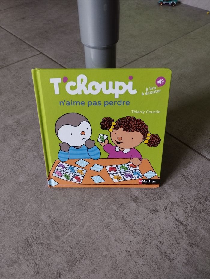 Livre T'choupi n'aime pas perdre