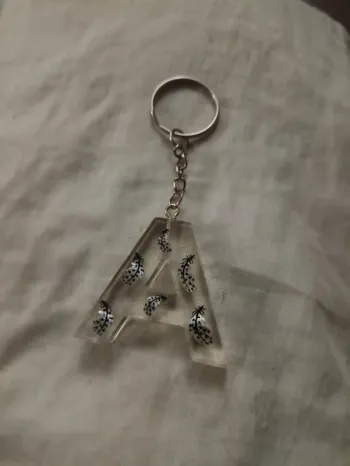 Porte clé lettre A