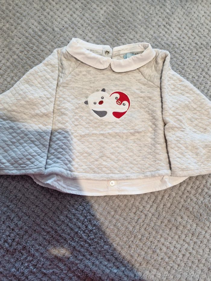 Sweat fille 23 mois Obaïbi