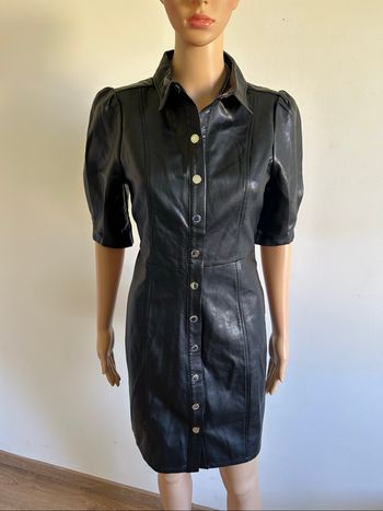 Robe noire neuve en simili cuir Morgan taille 36