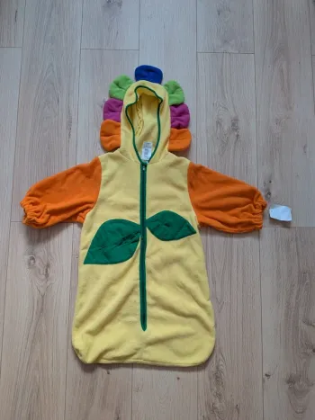 Turbulette polaire, déguisement fleur