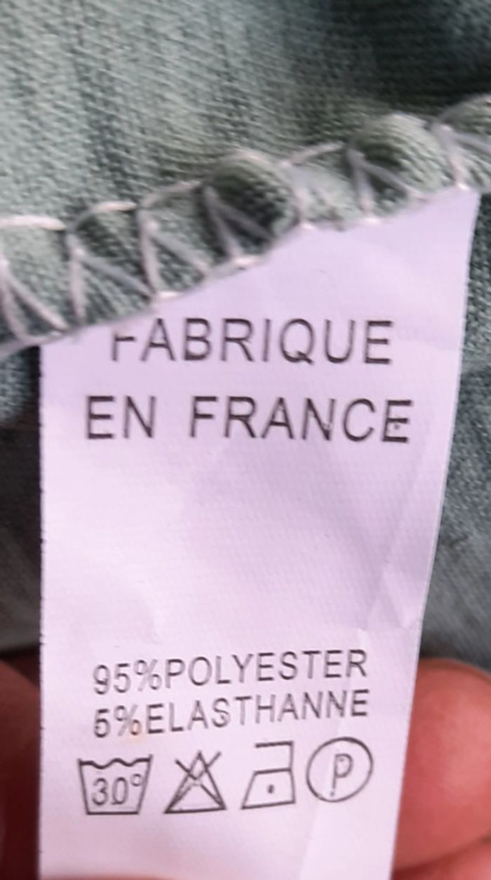 Robe verte, taille 46 - photo numéro 4