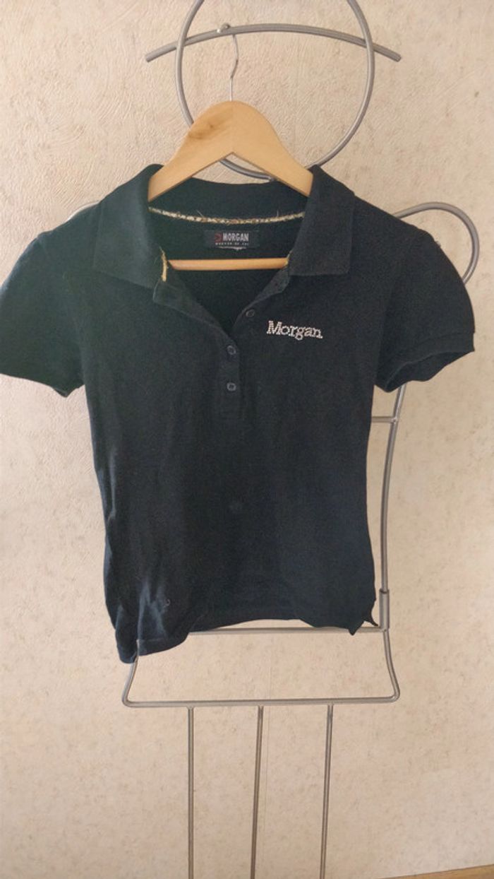 Polo Morgan Noir Taille S