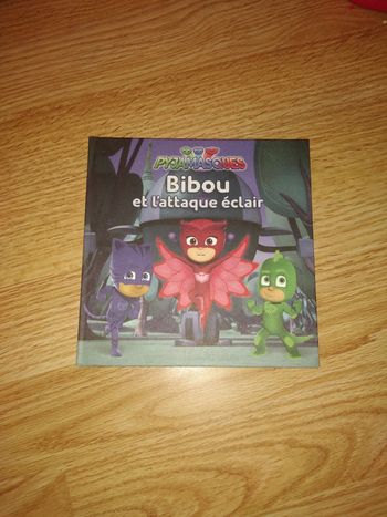 Livre pyjamasque Bibou et l'attaque éclair