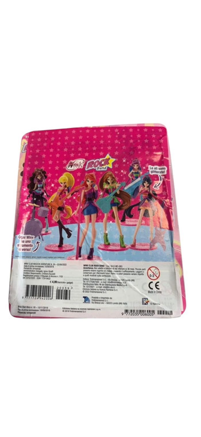 Figurine Winx Club Rock Band Rainbow neuf - photo numéro 2