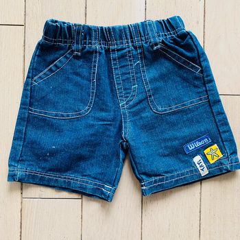 Short en jeans