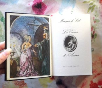 LES CRIMES DE L'AMOUR du Marquis de SADE Ed. Famot