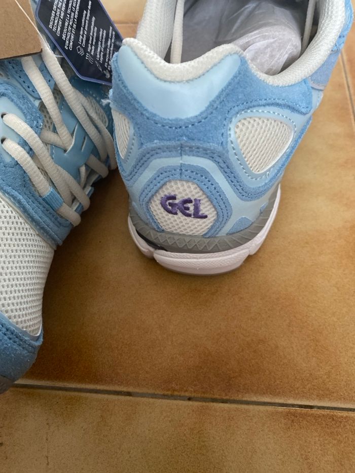 Asics gel nyc bleu gris - photo numéro 7