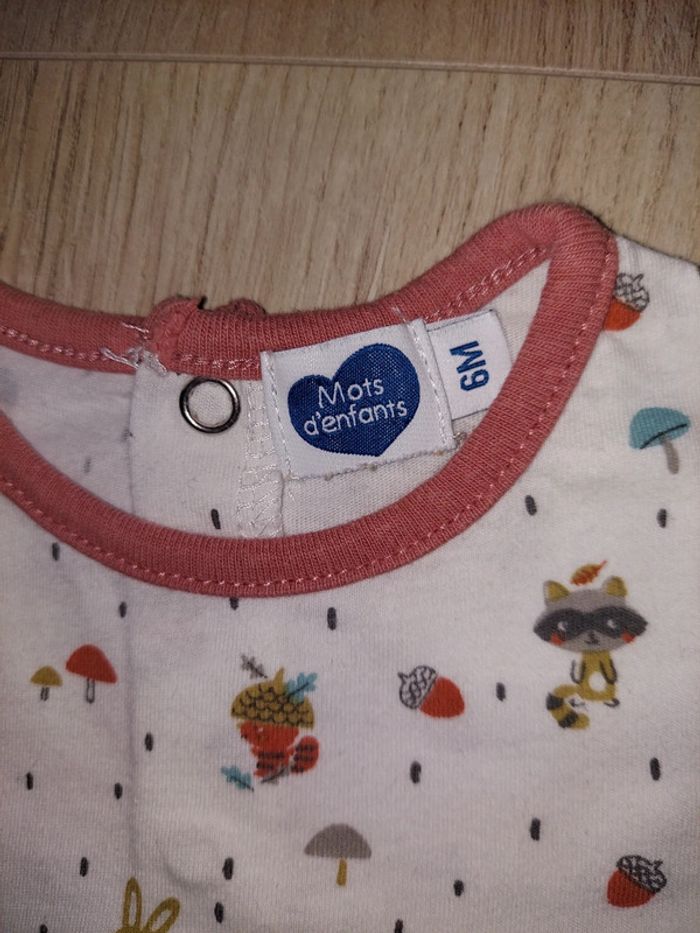 Tee-shirt ml 6 mois neuf - photo numéro 2
