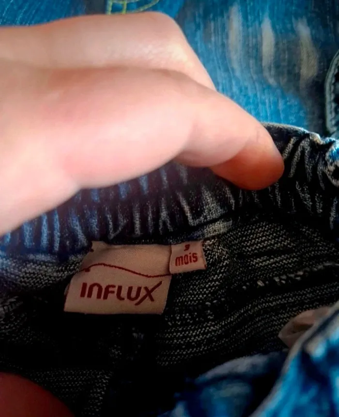 Lot de Pantalons jean taille 3 mois TBE - photo numéro 6