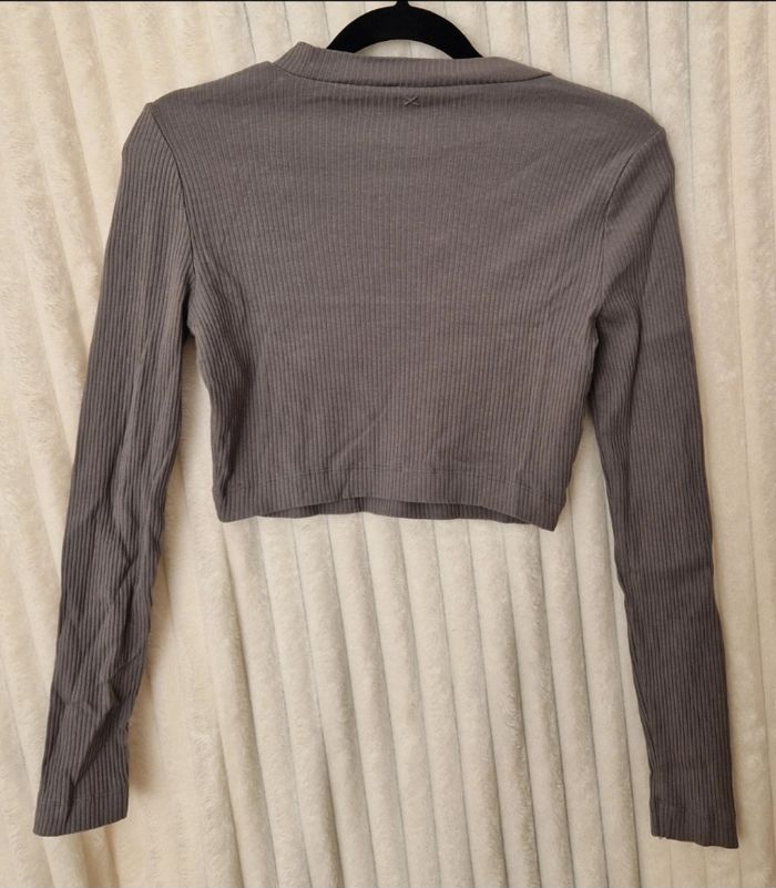 Crop top manche longue - photo numéro 2