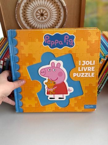 Livre puzzle Peppa pig