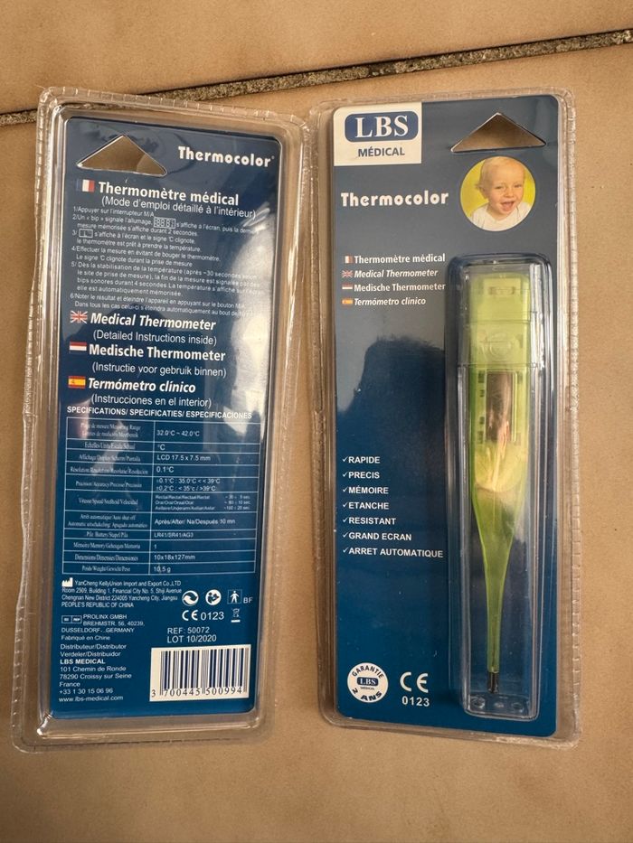 Thermomètre digitaux neufs - photo numéro 2