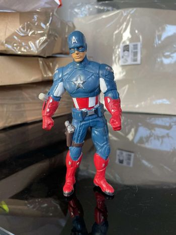 Figurine Articulé Captain America Hasbro