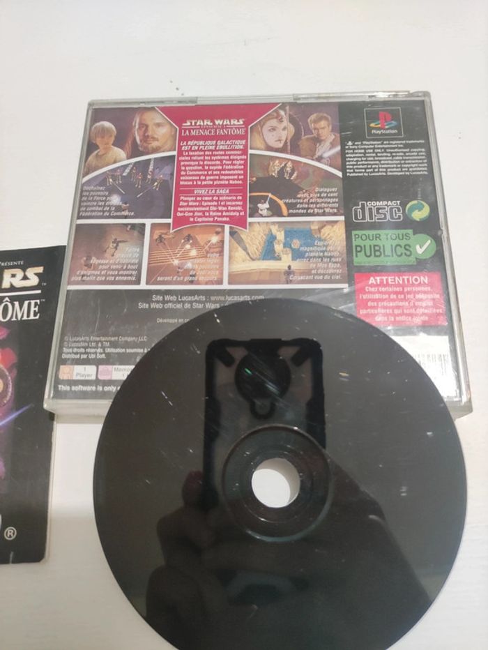 Star Wars la menace fantôme PS1 - photo numéro 2