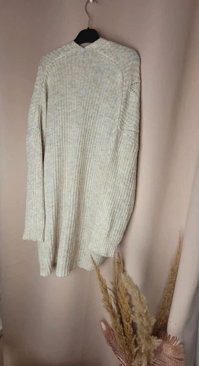 Cardigan / Gilet long beige Primark femme - photo numéro 7