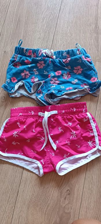 Lot de deux shorts