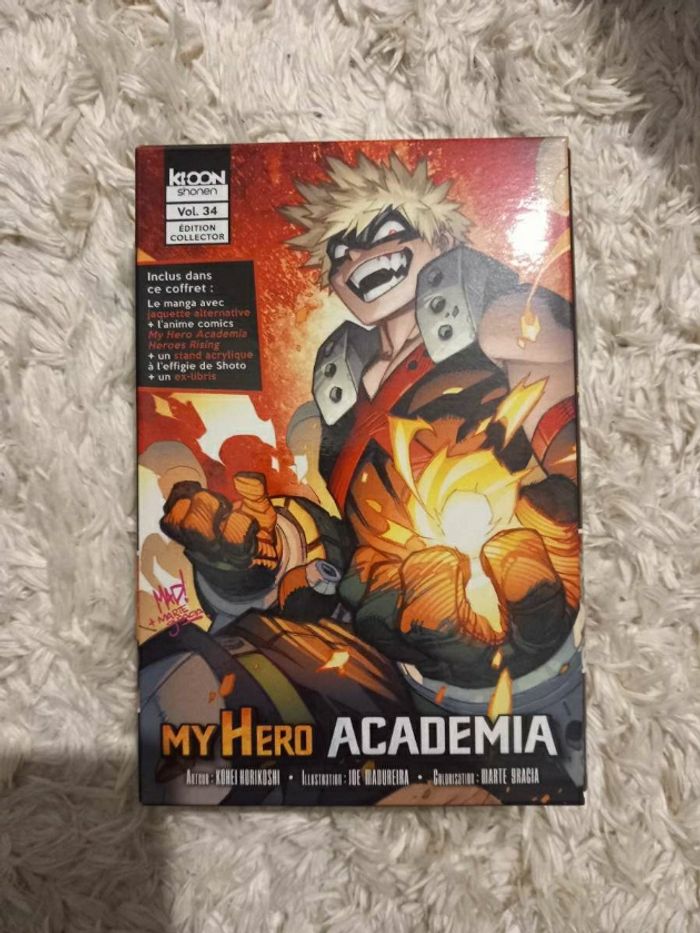 Coffret My Hero Academia tome 34 - photo numéro 2
