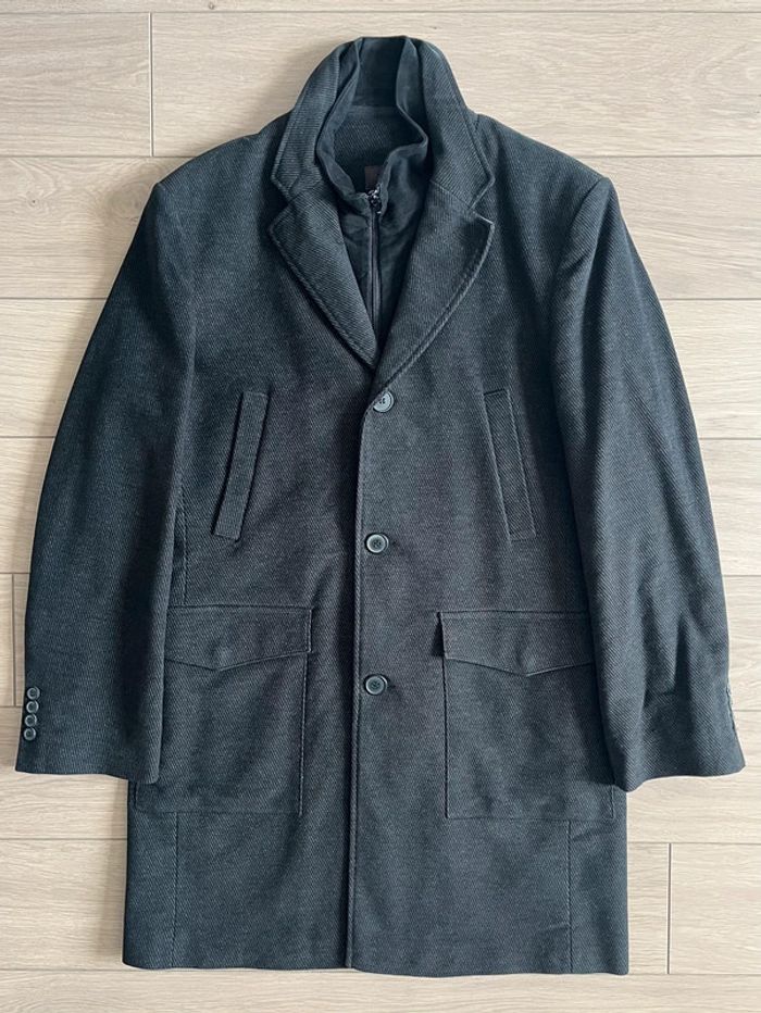 Manteau zippé à col montant Brice T-52 (XL)