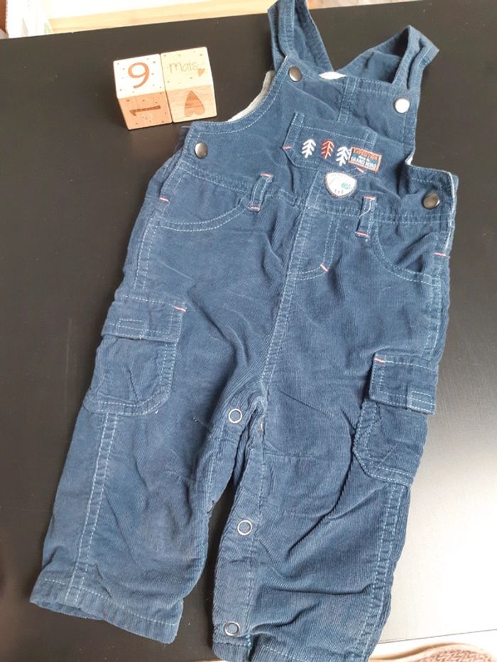 Salopette tissaia 9 mois