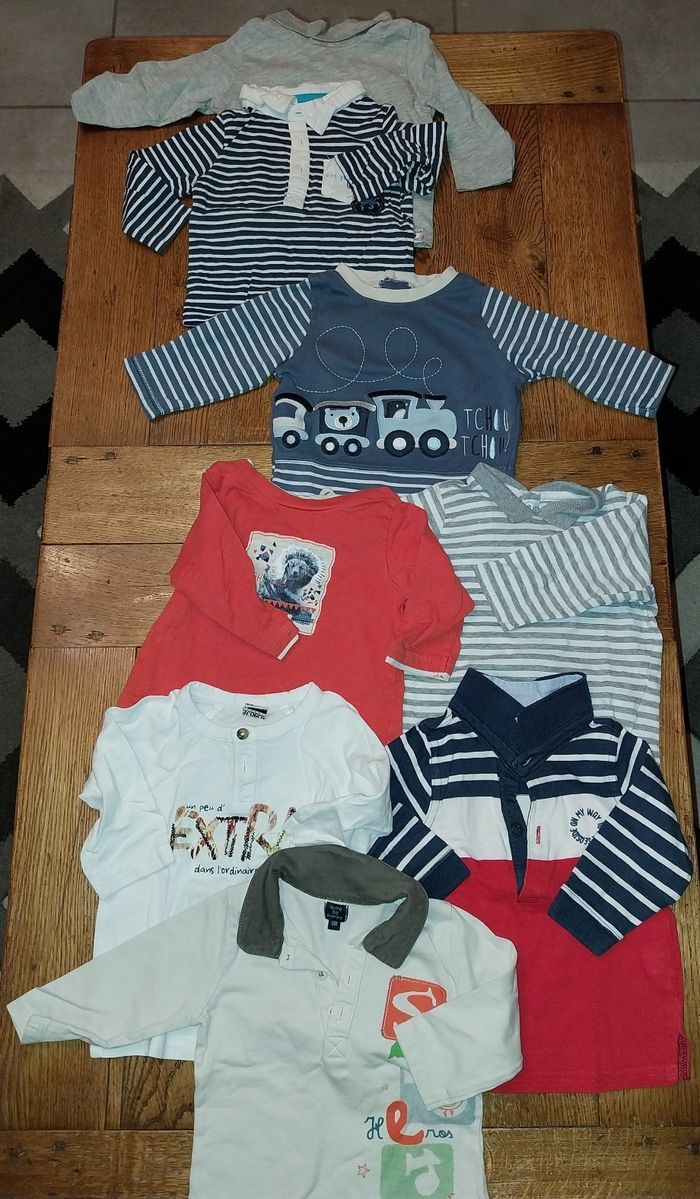 Gros lot de vêtements garçon printemps été - photo numéro 8