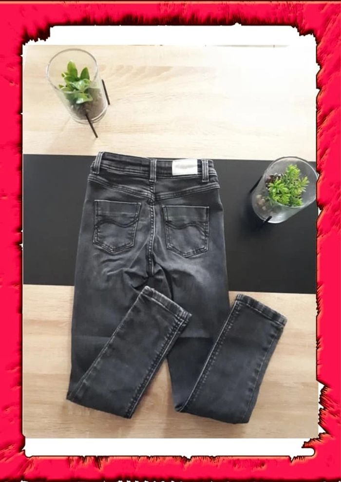 Jeans effet usé taille ajustable 6ans - photo numéro 4