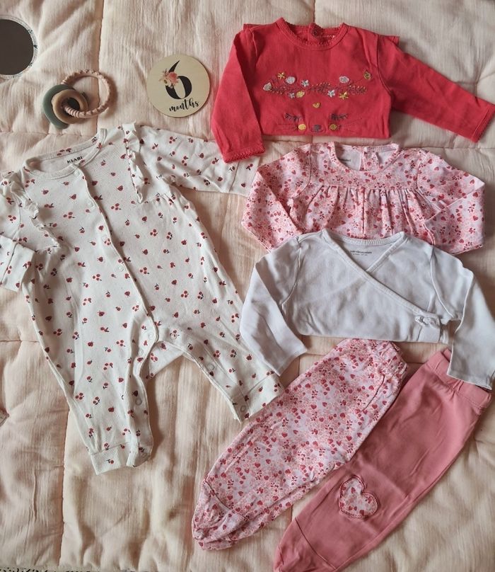 Lot 4 pyjama légers kiabi verbaudet