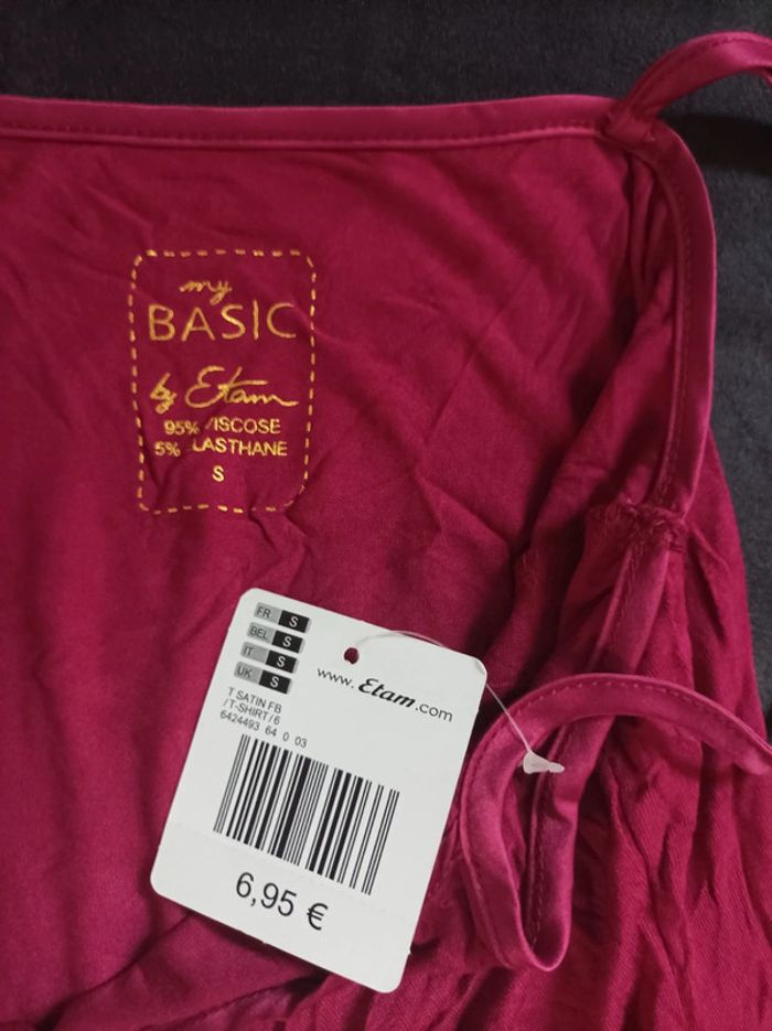 Débardeur basic Etam, femme - photo numéro 3