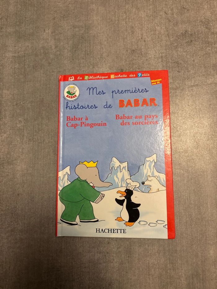 Livre mes premières histoires de Babar