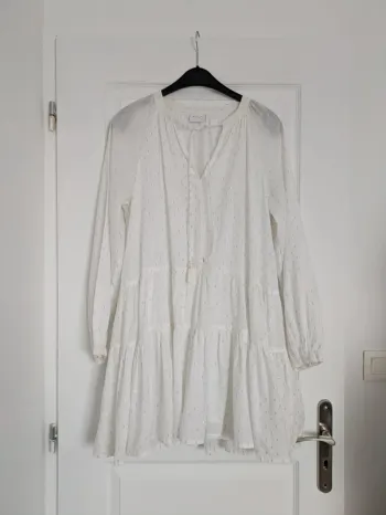 Robe ample blanche en coton - Vila - taille 36