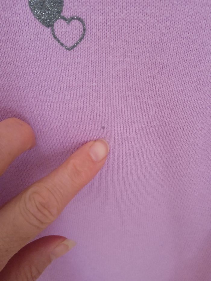 Pull violet in extenso 12 ans fille - photo numéro 5