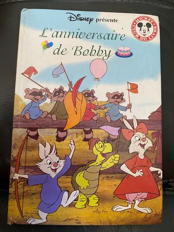 L’anniversaire de Bobby Walt Disney vintage 