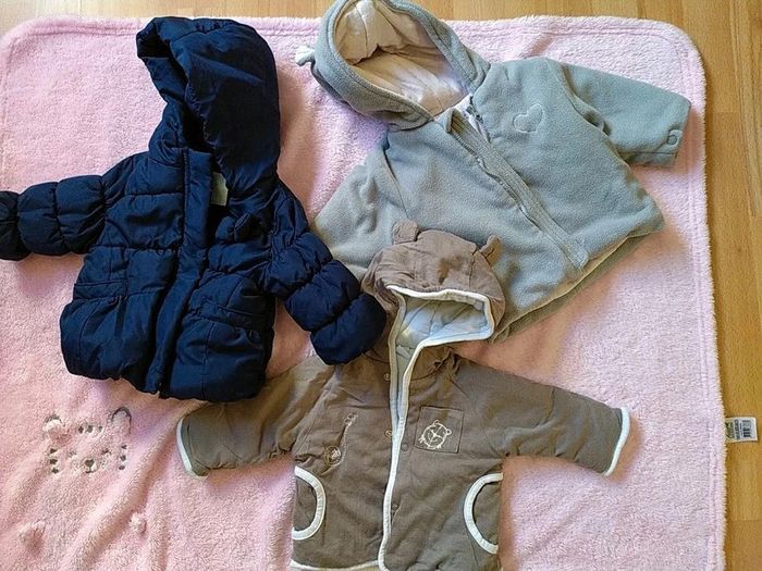 Lot 3 vestes hiver