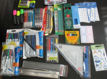 LOT DE DIVERSES FOURNITURES SCOLAIRES - NEUF - n°58
