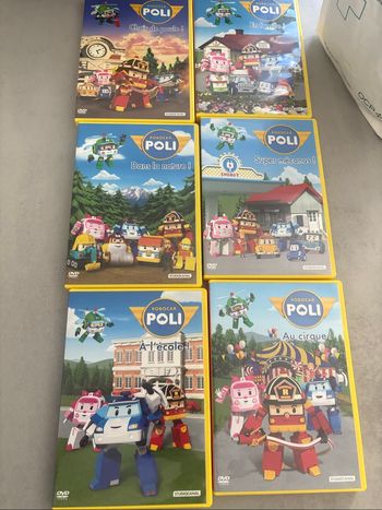 Lot DVD Robocar Poli