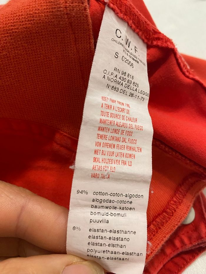 Robe rouge Nike bébé fille 6 mois - photo numéro 7