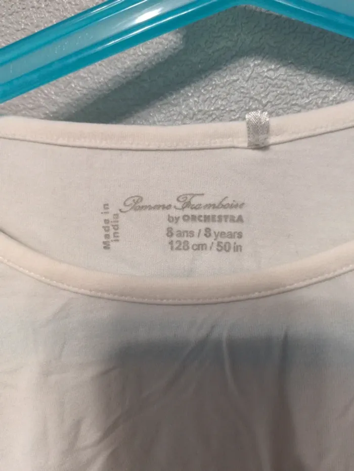 T-shirt fille 8 ans - photo numéro 5