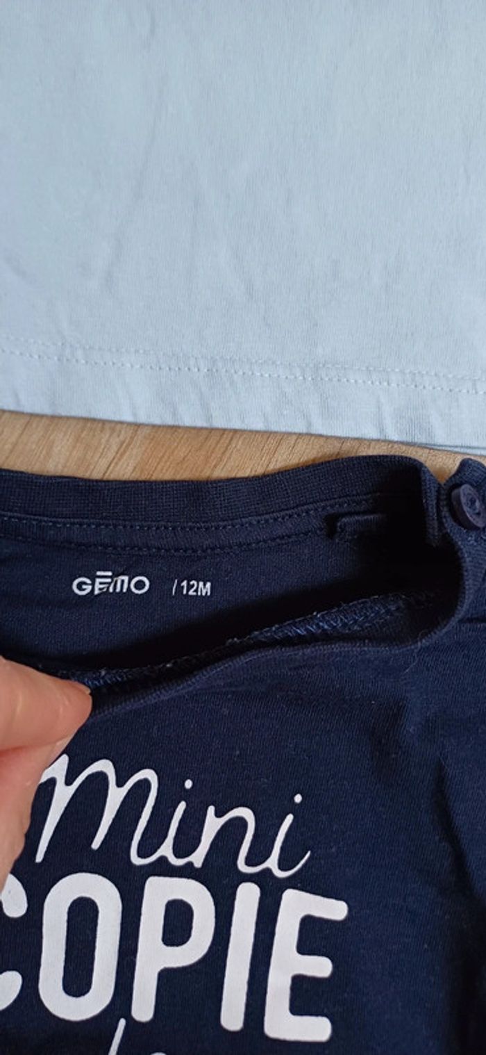 Lot de 2 tee-shirts - photo numéro 2