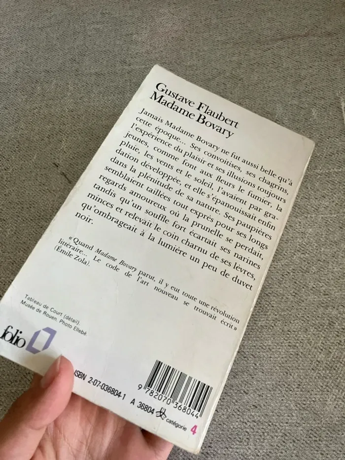 Madame Bovary – Gustave Flaubert – Folio – Roman classique - photo numéro 3