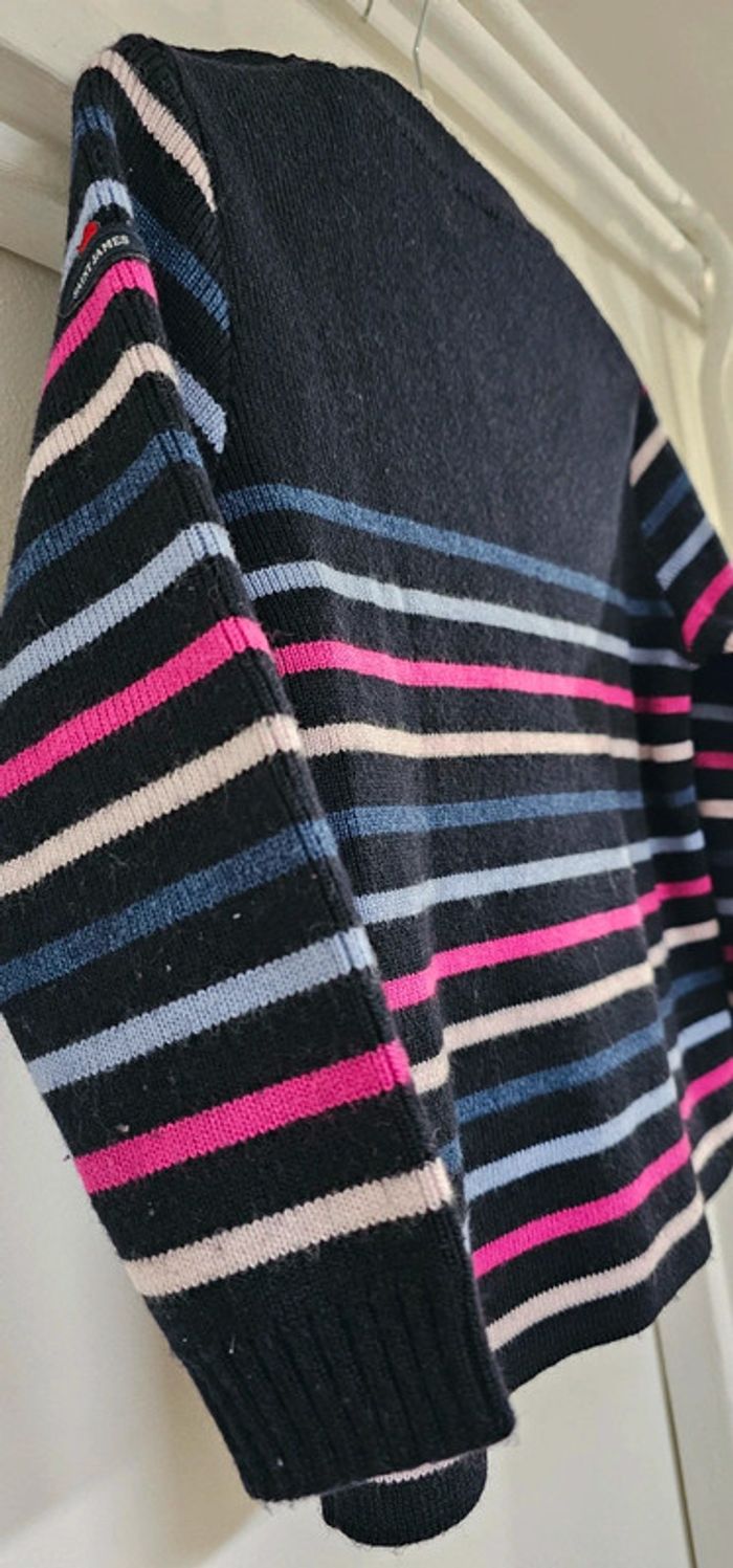 Pull Marinière laine Saint James 6 ans - photo numéro 4